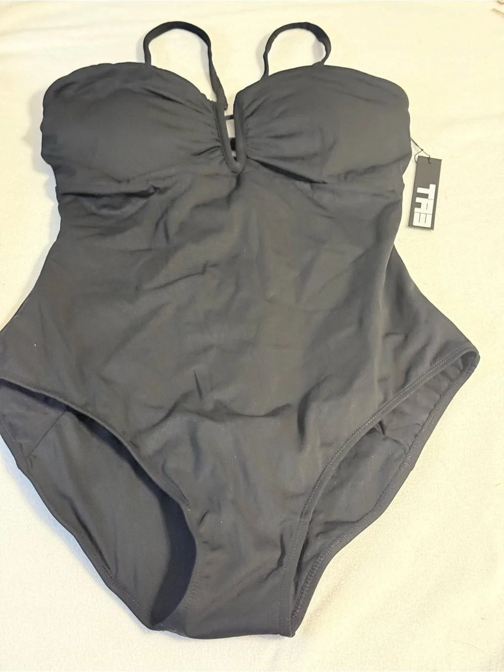 TA3 Converty Snatched Swimsuit Corset Black Size X-Large Short NWT.